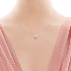 Tiffany and Co sterling silver knot necklace